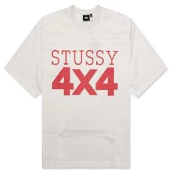Stussy 4x4 Mesh Football Jersey - Bone