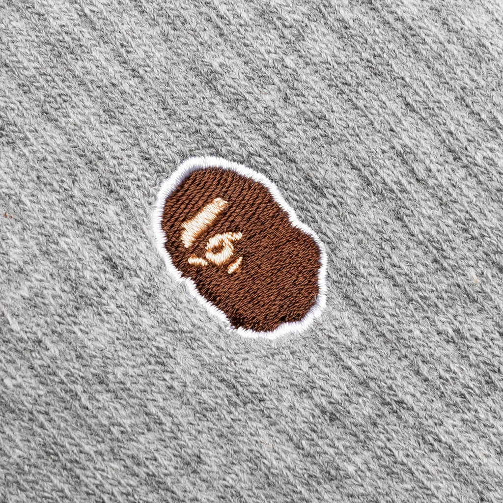 Ape Head One Point Socks - Grey 2 Ape Head One Point Socks - Grey - Image 2