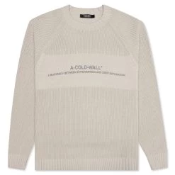 A-COLD-WALL* A-Cold Wall Dialogue Knit - Bone