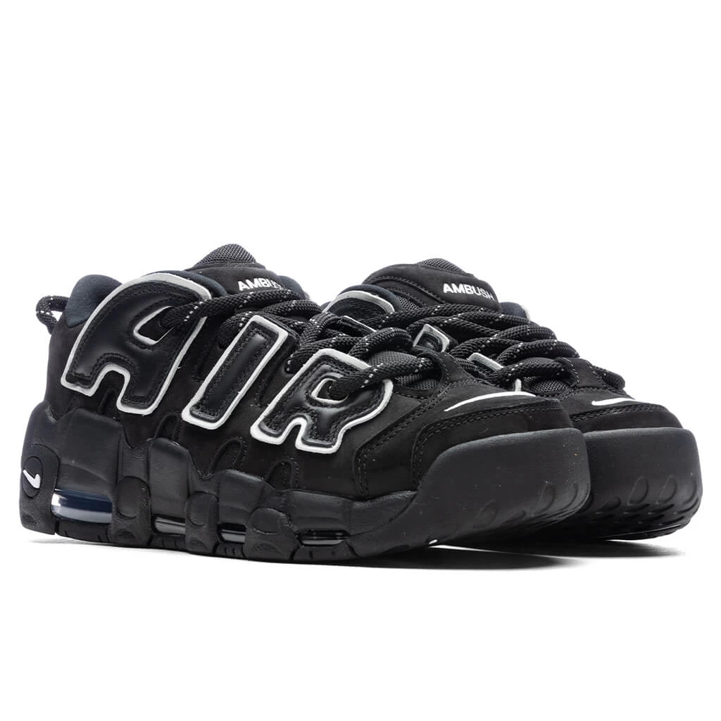 AMBUSH X Nike Air More Uptempo Low SP - Black/White 2 AMBUSH X Nike Air More Uptempo Low SP - Black/White - Image 2