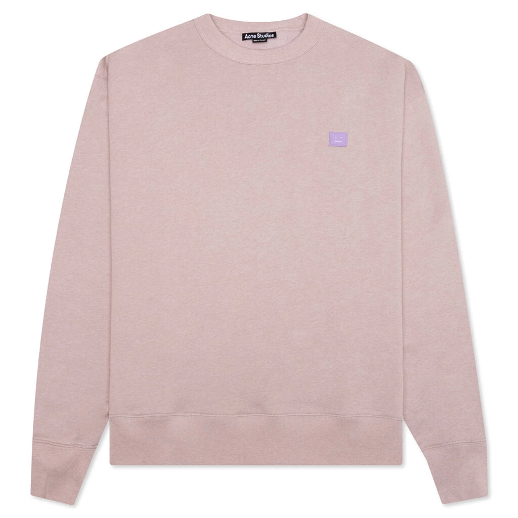 Acne Studios Crew Neck Sweatshirt - Violet/Pink/Melange 1 Acne Studios Crew Neck Sweatshirt - Violet/Pink/Melange