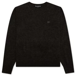 Acne Studios Wool Crew Neck Sweater - Grey/Brown