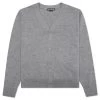 Acne Studios Wool Knit Cardigan - Grey Melange