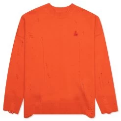 Long Sleeve Knit - Orange