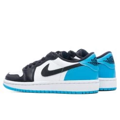Air Jordan 1 Low OG Women's - White/Dark Powder Blue/Black 6 Air Jordan 1 Low OG Women's - White/Dark Powder Blue/Black -Fashion Clothing Store Air Jordan 1 Low OG Womens White Dark Powder Blue Black CZ0775 104 11 04 22 S NF Feature 10