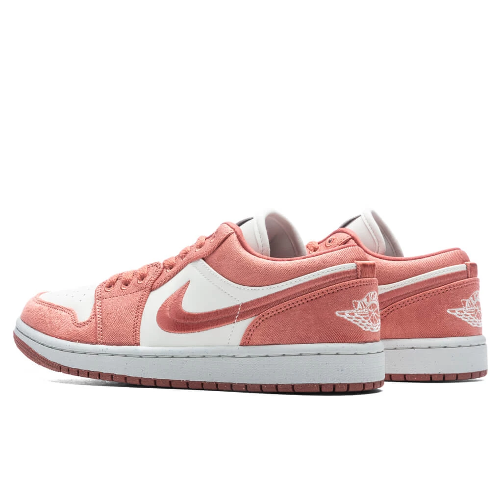 Air Jordan 1 Low SE Women's - Sky J Orange/Sail 3 Air Jordan 1 Low SE Women's - Sky J Orange/Sail - Image 3