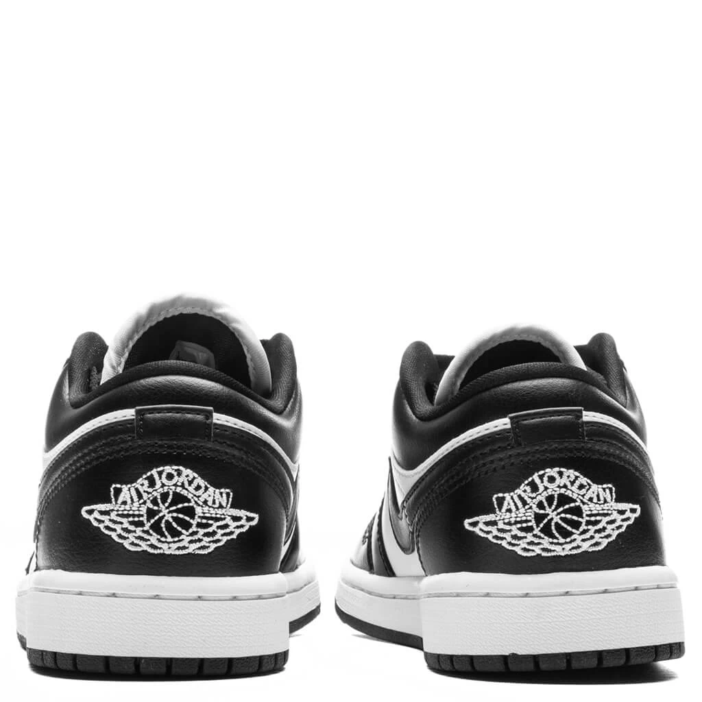 Air Jordan 1 Low Women's - White/Black/White 4 Air Jordan 1 Low Women's - White/Black/White - Image 4