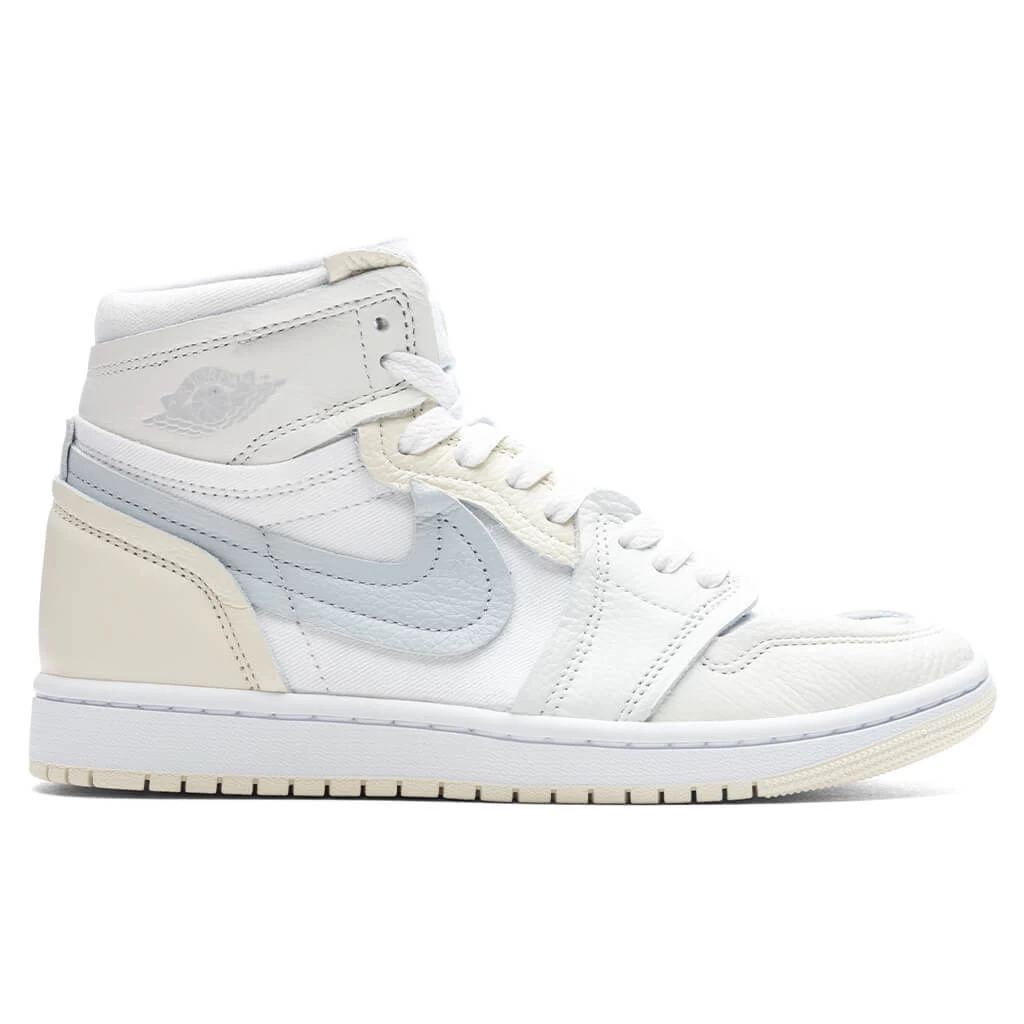 Air Jordan 1 MM High Women's - White/Pure Platinum/Sail 1 Air Jordan 1 MM High Women's - White/Pure Platinum/Sail