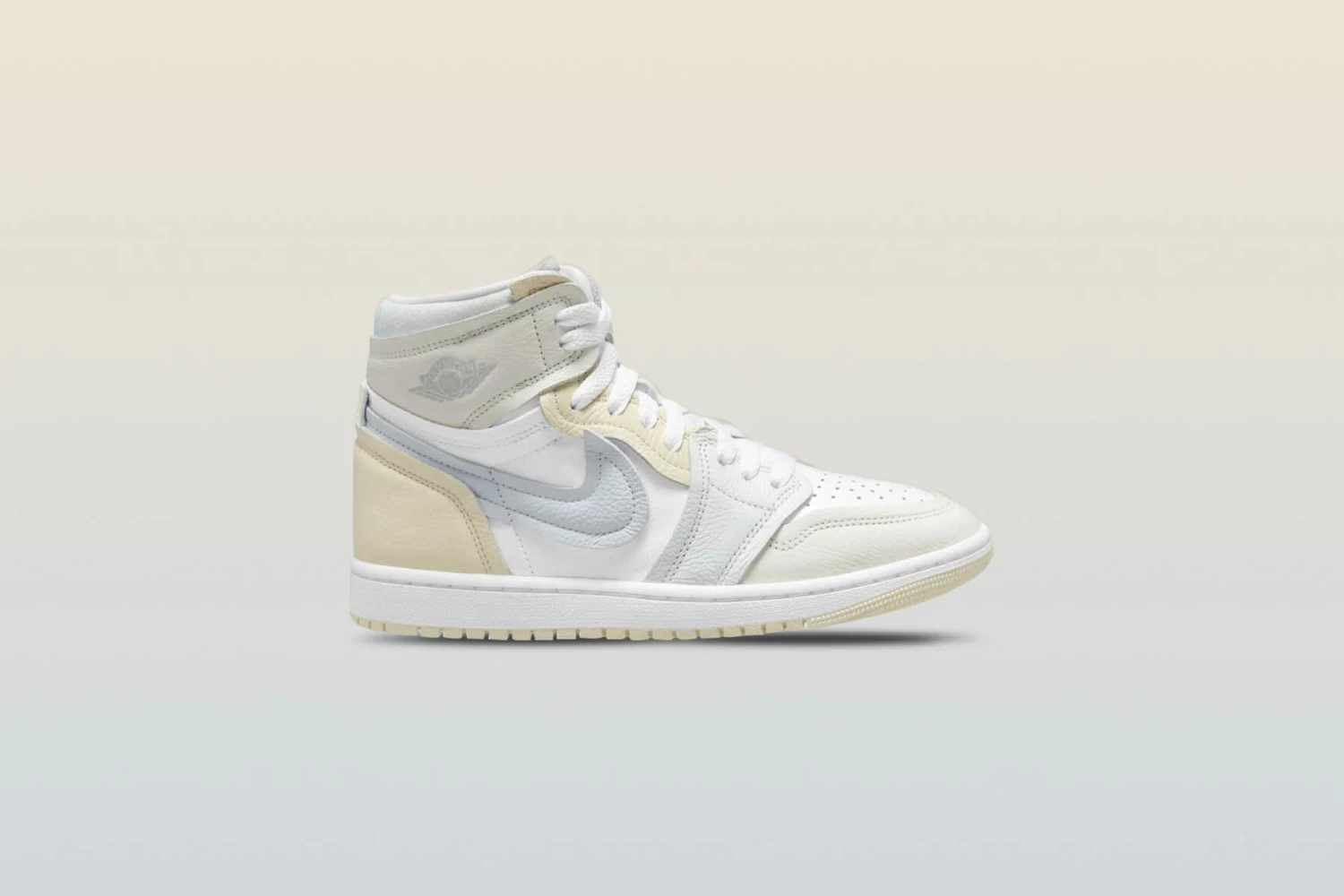 Air Jordan 1 MM High Women's - White/Pure Platinum/Sail 5 Air Jordan 1 MM High Women's - White/Pure Platinum/Sail - Image 5