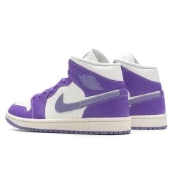 Women's Air Jordan 1 Mid - Action Grape/Sky J Purple/Sail 6 Women's Air Jordan 1 Mid - Action Grape/Sky J Purple/Sail -Fashion Clothing Store Air Jordan 1 Mid Women s Action Grape Sky J Light Purple Sail BQ6472 504 08 02 23 Feature KN 5
