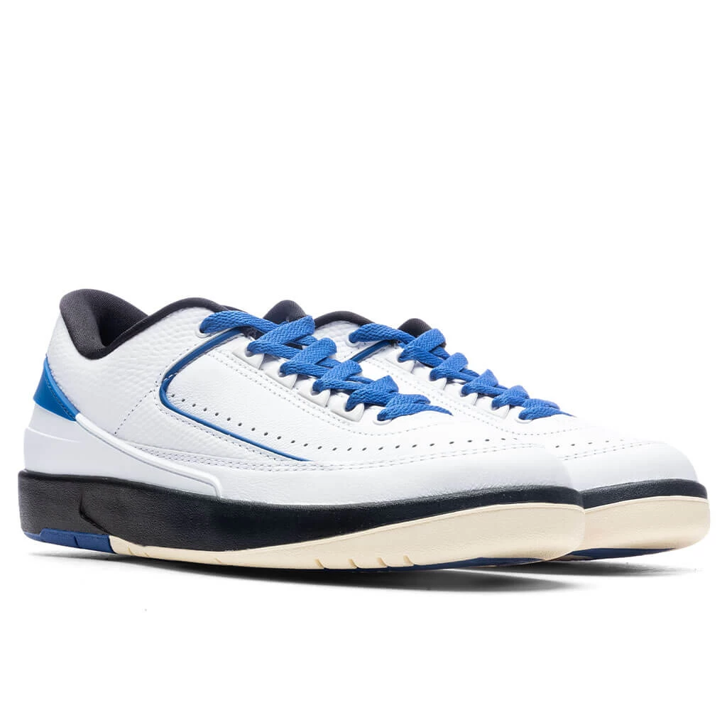 Air Jordan 2 Retro Low Women's Varsity Royal - White/Varsity Royal/Black 2 Air Jordan 2 Retro Low Women's Varsity Royal - White/Varsity Royal/Black - Image 2