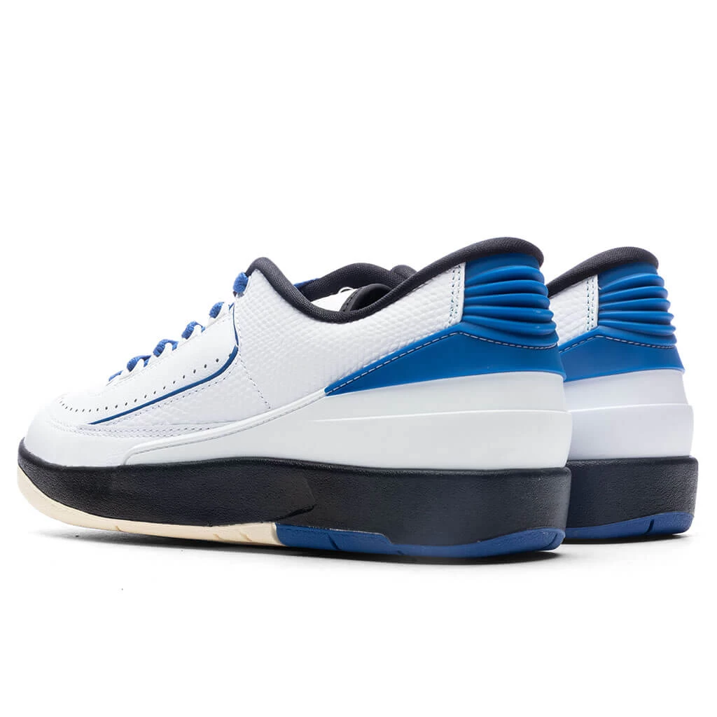 Air Jordan 2 Retro Low Women's Varsity Royal - White/Varsity Royal/Black 3 Air Jordan 2 Retro Low Women's Varsity Royal - White/Varsity Royal/Black - Image 3