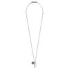 Ambush Pill Charm Necklace - Silver/No Color
