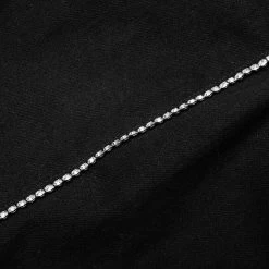 Amiri Crystal Stack Flare - Black OD -Fashion Clothing Store Amiri Crystal Stack Flare Black OD SS23MDF009 018 02 27 23 Feature JP 7