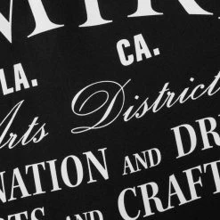 Amiri Arts District Silk Shirt - Black -Fashion Clothing Store Arts District Silk Shirt Black PF23MSS030 001 06 20 23 Feature JP 6