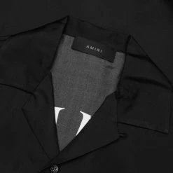Amiri Arts District Silk Shirt - Black -Fashion Clothing Store Arts District Silk Shirt Black PF23MSS030 001 06 20 23 Feature JP 7