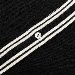 Fine Gauge Knit Cardigan - Black 8 Fine Gauge Knit Cardigan - Black -Fashion Clothing Store Awake NY Fine Gauge Knit Cardigan Black AWK FW22 KN005 BLA 12 31 22 Feature JP 8