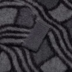 Wavy Jacquard Mohair Cardigan - Charcoal/Grey 9 Wavy Jacquard Mohair Cardigan - Charcoal/Grey -Fashion Clothing Store Awake NY Wavy Jacquard Mohair Cardigan Charcoal Grey AWK SP23 KN001 CHA 05 28 23 Feature KN 6