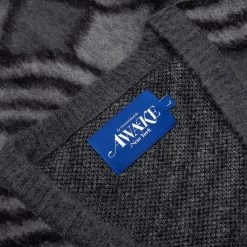 Wavy Jacquard Mohair Cardigan - Charcoal/Grey 7 Wavy Jacquard Mohair Cardigan - Charcoal/Grey -Fashion Clothing Store Awake NY Wavy Jacquard Mohair Cardigan Charcoal Grey AWK SP23 KN001 CHA 05 28 23 Feature KN 7