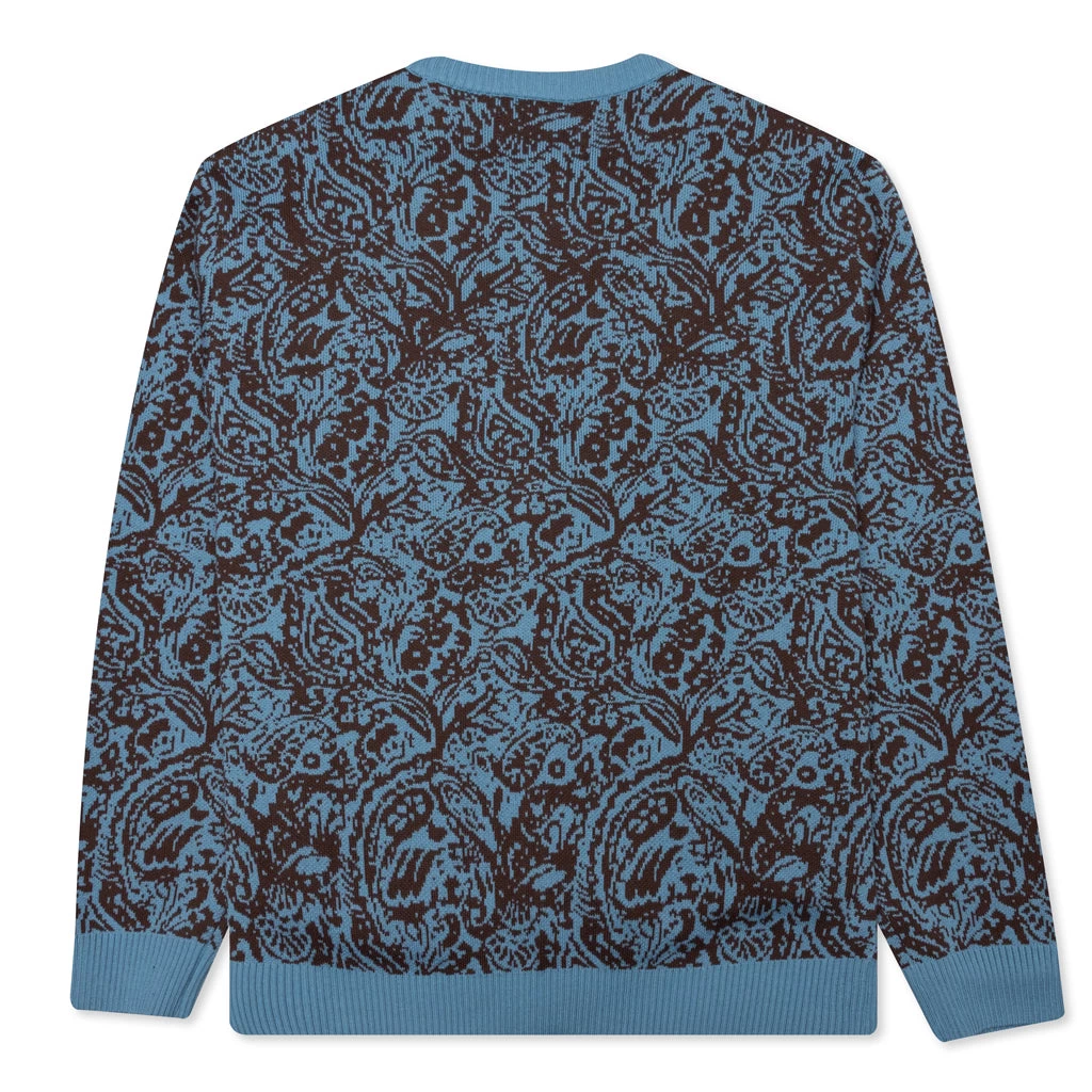 Awake Paisley Cardigan - Carolina 2 Awake Paisley Cardigan - Carolina - Image 2