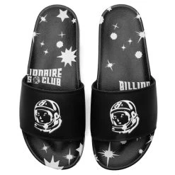 BB Moon Walk Slides - Black -Fashion Clothing Store Billionaire Boys Club BB Moon Walk Slides Black 811 3806 BLK 05 06 2021 01 4
