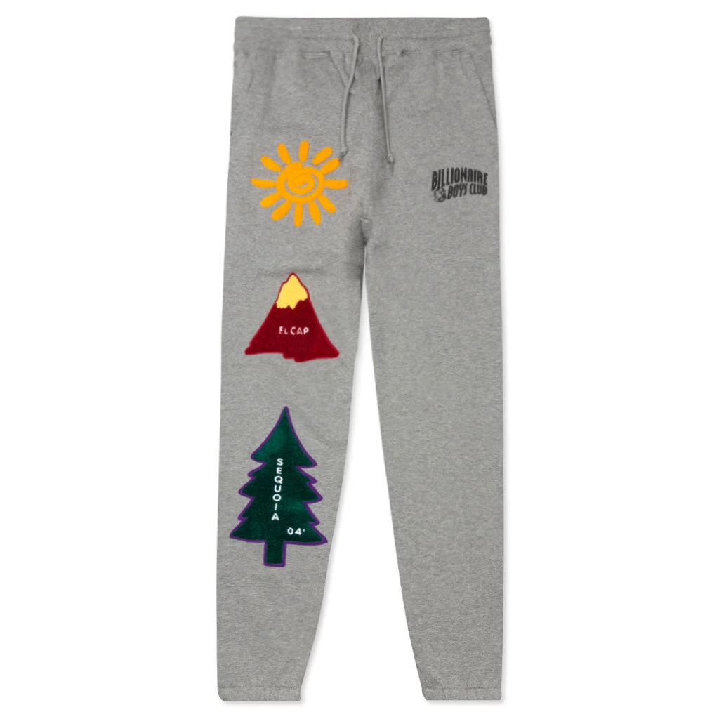 BB Sunrise Sweat Pant - Heather Grey 1 BB Sunrise Sweat Pant - Heather Grey