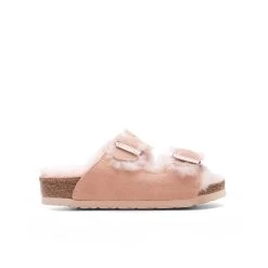 Birkenstock Kids Arizona Shearling - Light Rose