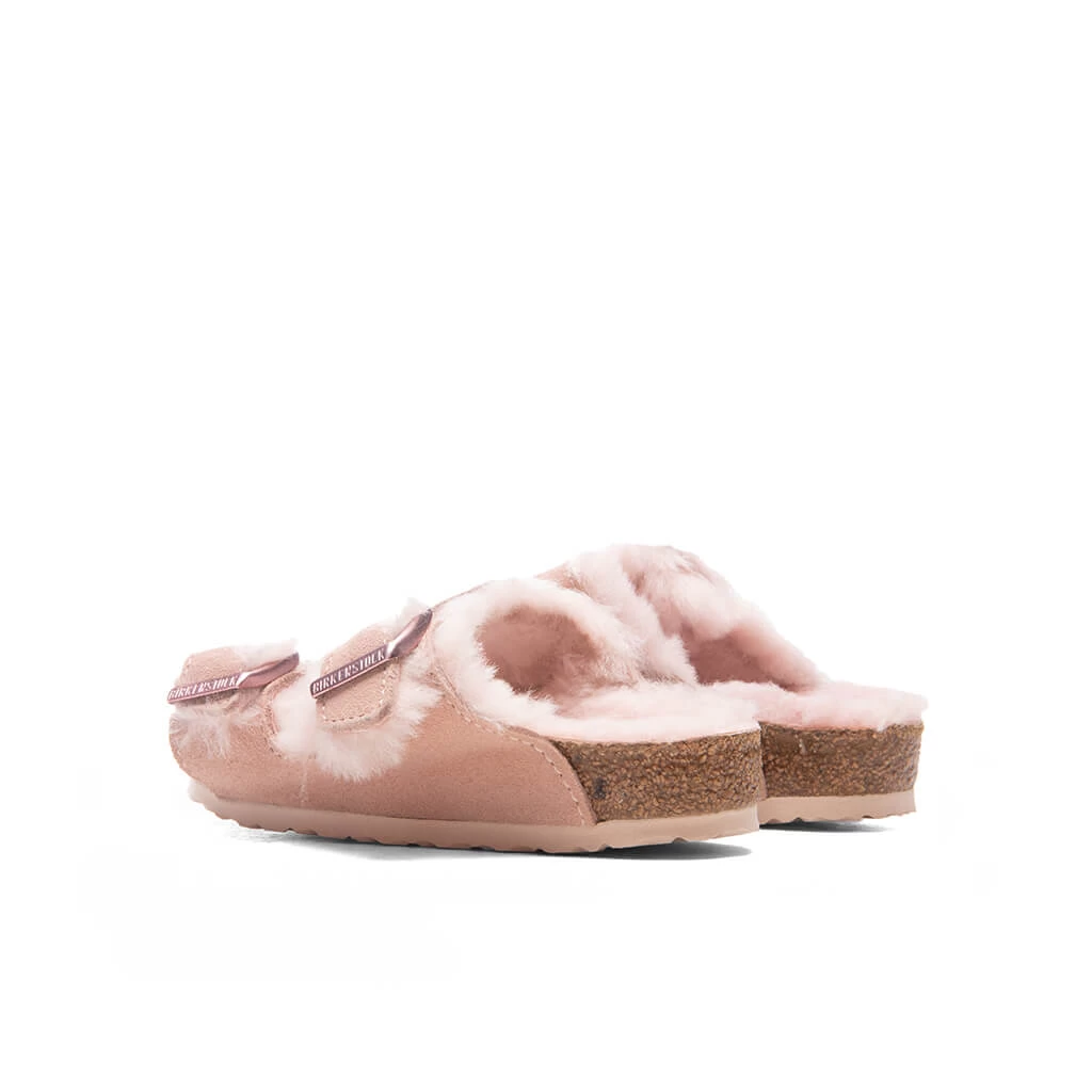 Birkenstock Kids Arizona Shearling - Light Rose 3 Birkenstock Kids Arizona Shearling - Light Rose - Image 3
