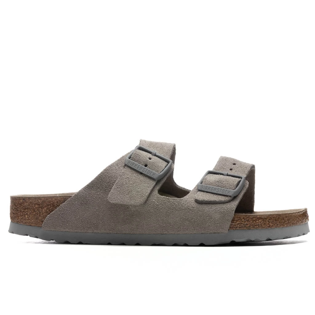 Birkenstock Narrow Arizona Soft Footbed - Stone Coin 1 Birkenstock Narrow Arizona Soft Footbed - Stone Coin
