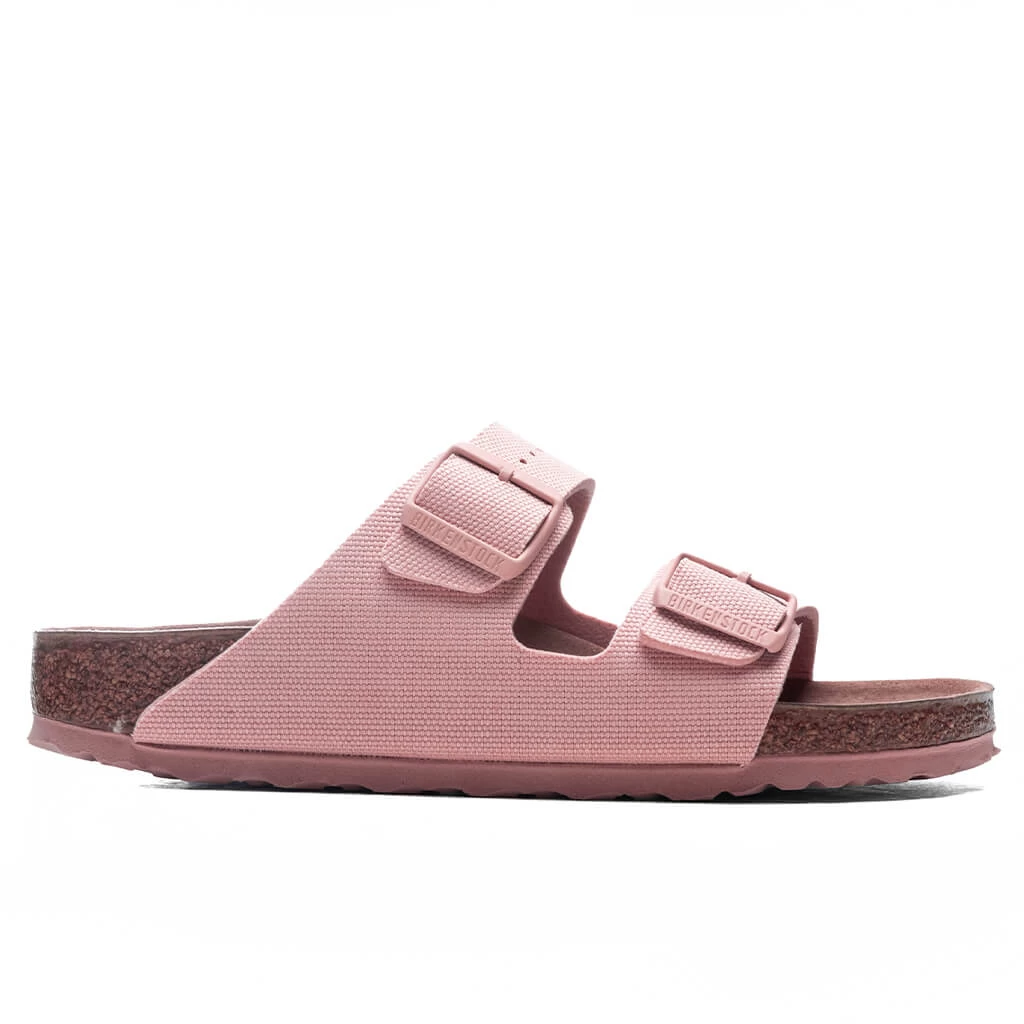 Birkenstock Women's Narrow Arizona Vegan - Soft Pink 1 Birkenstock Women's Narrow Arizona Vegan - Soft Pink