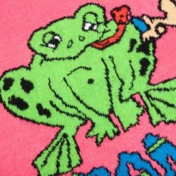 Buddies Sweater - Fuchsia -Fashion Clothing Store Brain Dead Buddies Sweater Fuchsia BDF21O12001960PK04 04 22 22 Feature 6