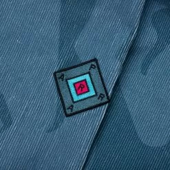 Army Dreamers Woven Jacket - Blue/Grey -Fashion Clothing Store By Parra Army Dreamers Woven Jacket Blue Grey 49120 01 28 23 Feature KN 5