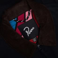 Worked P Jacket - Navy Blue 7 Worked P Jacket - Navy Blue -Fashion Clothing Store By Parra Worked P Jacket Navy Blue 48131 08 09 22 Feature VR 3