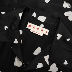 Marni Shirt - Black -Fashion Clothing Store CUMU0213A4 UTSG03 BHN99 Shirt Black 08 26 23 Feature JP 7