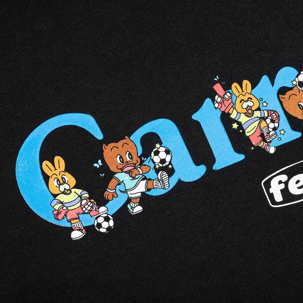 Carrots By Wordmark Hoodie - Black 3 Carrots By Wordmark Hoodie - Black - Image 3