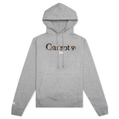 Carrots By Wordmark Hoodie - Grey