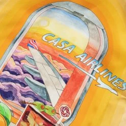 Casablanca Cuban Collar S/S Shirt - Panoramique -Fashion Clothing Store Casablanca Cuban Collar S S Shirt Panoramique mf22 sh 003 01 11 30 22 Feature MG 7