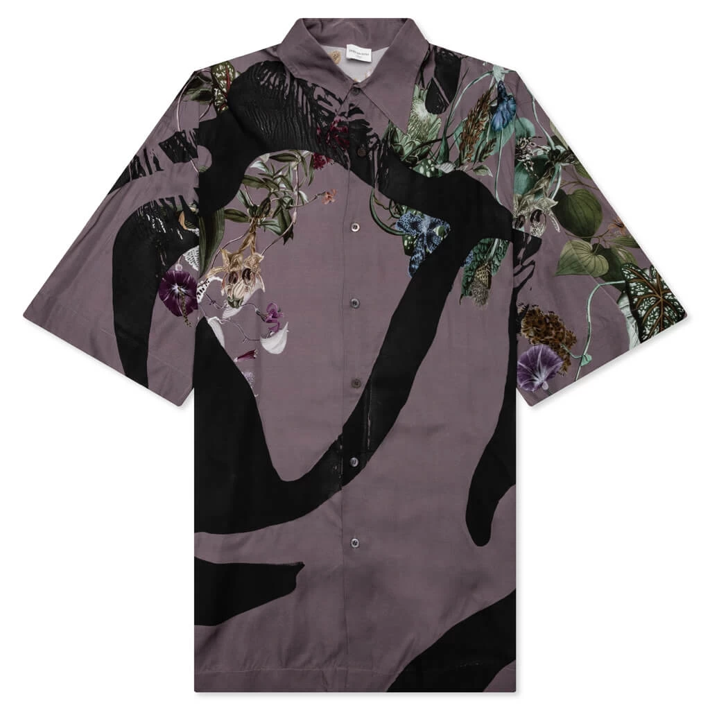 Dries Van Noten Cassidye SC 7092 M.W. Shirt - Mauve 1 Dries Van Noten Cassidye SC 7092 M.W. Shirt - Mauve