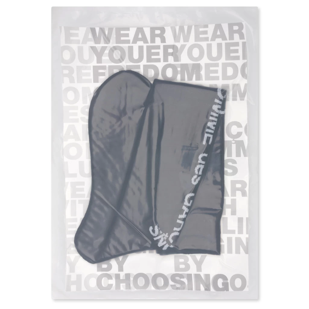 Plus Long Socks - Black 2 Plus Long Socks - Black - Image 2