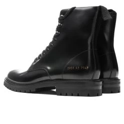 Common Projects Combat Boot - Black -Fashion Clothing Store Common Projects Combat Boot Black 2323 7547 08 31 2021 01