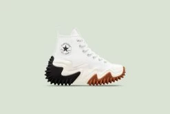 Converse Run Star Motion - White/Black -Fashion Clothing Store Converse Run Star Motion Hi White Black Gum Honey 171546C June 28 2021 Feature 01