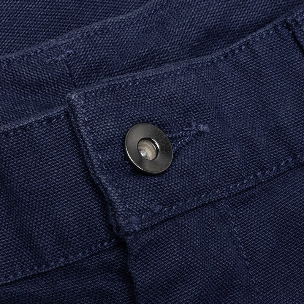 Nike Life Double Front Trousers - Midnight Navy/White 3 Nike Life Double Front Trousers - Midnight Navy/White - Image 3