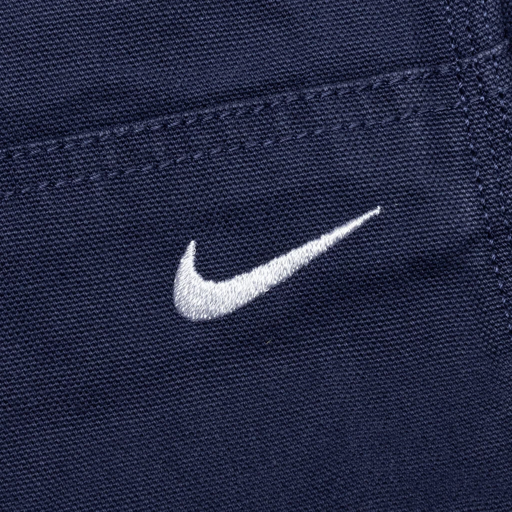 Nike Life Double Front Trousers - Midnight Navy/White 4 Nike Life Double Front Trousers - Midnight Navy/White - Image 4