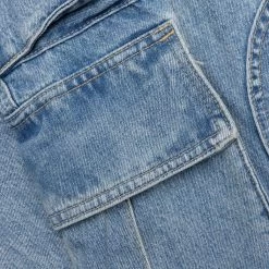 Denim Logo Cargos - Light Wash 8 Denim Logo Cargos - Light Wash -Fashion Clothing Store Denim Logo Cargos Light Wash AW23 D5 P17 471 08 21 23 Feature VR 10