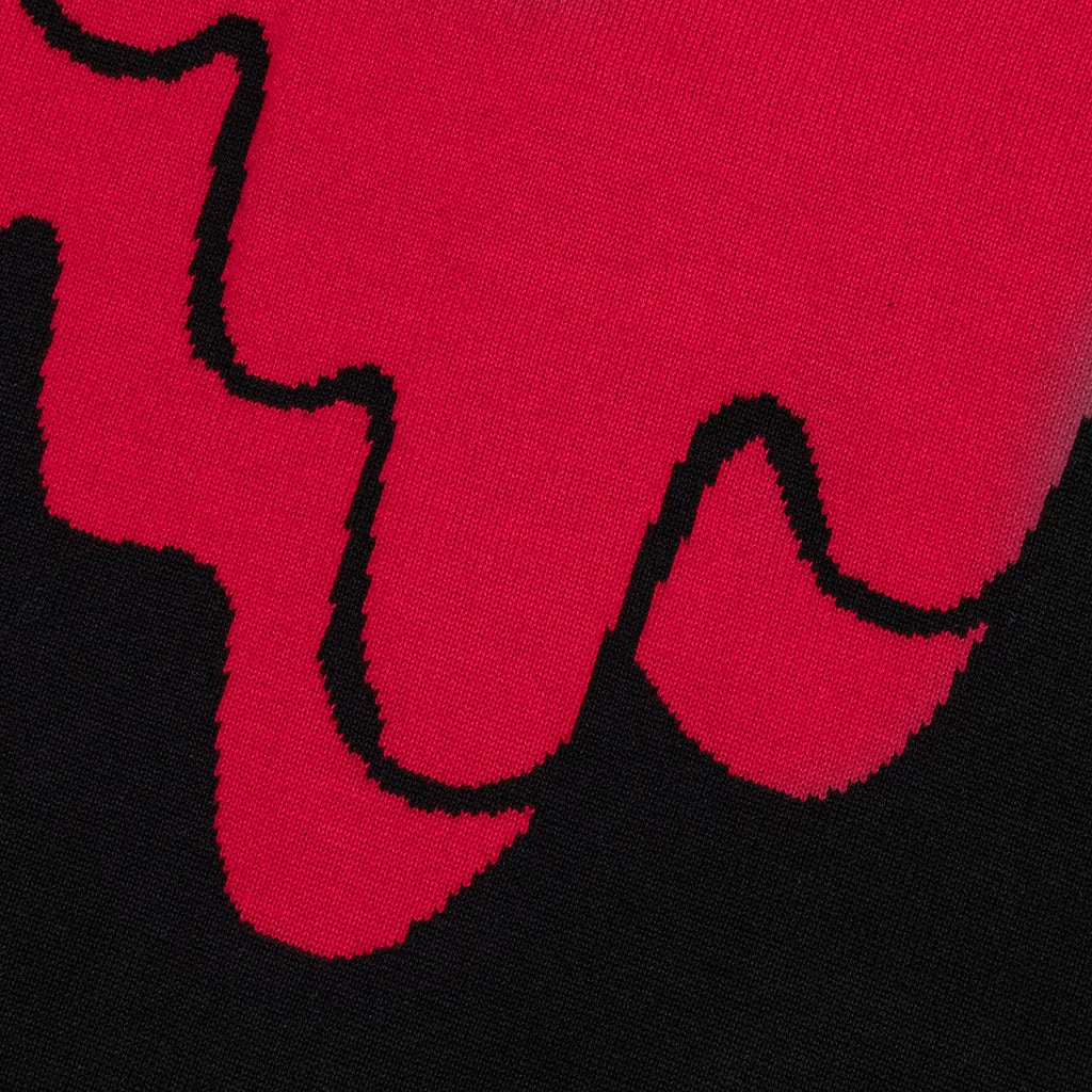 Heart Cardigan - Black 5 Heart Cardigan - Black - Image 5