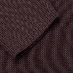 Kid's Raw Sweater - Plum 6 Kid's Raw Sweater - Plum -Fashion Clothing Store Fear Of God Essentials Kid s Raw Sweater Plum 785BT222165K 06 11 23 Feature VR 4