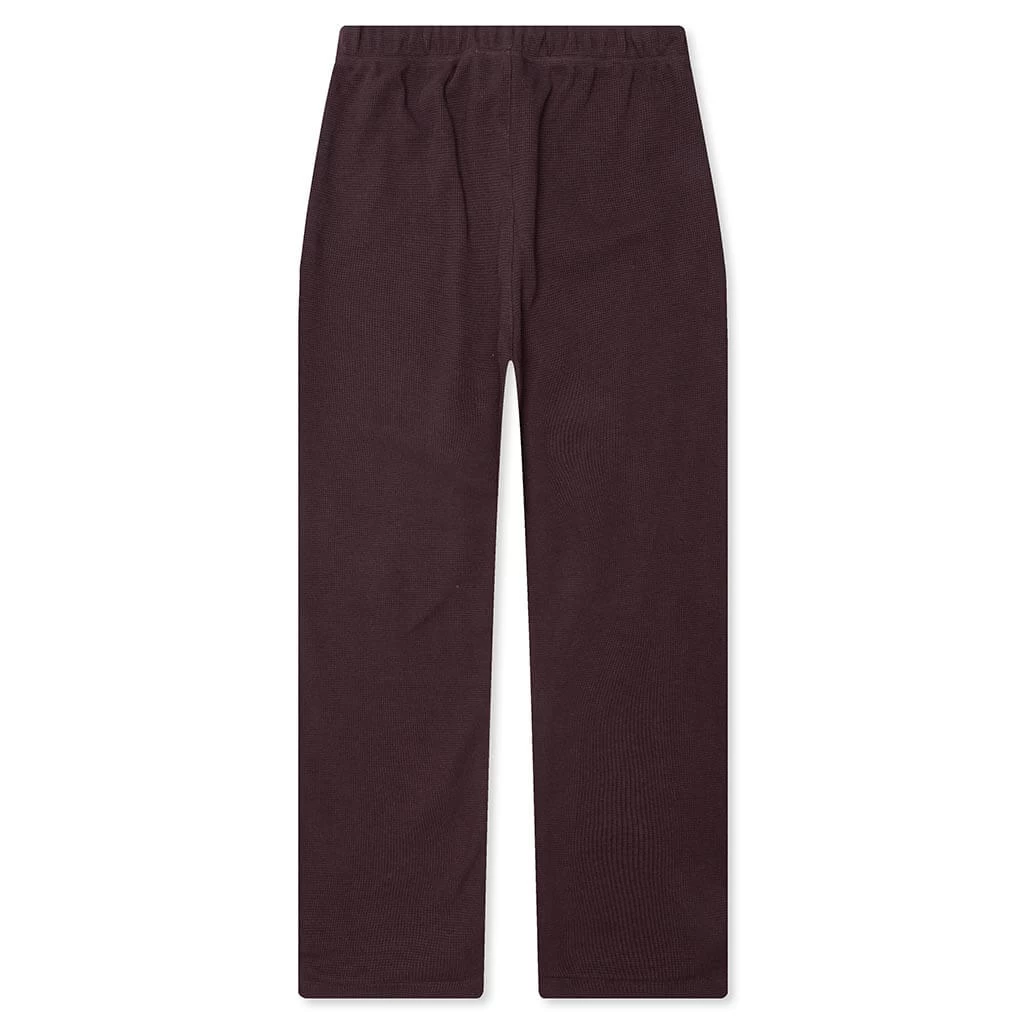 Kid's Relaxed Sweatpant - Plum 2 Kid's Relaxed Sweatpant - Plum - Image 2