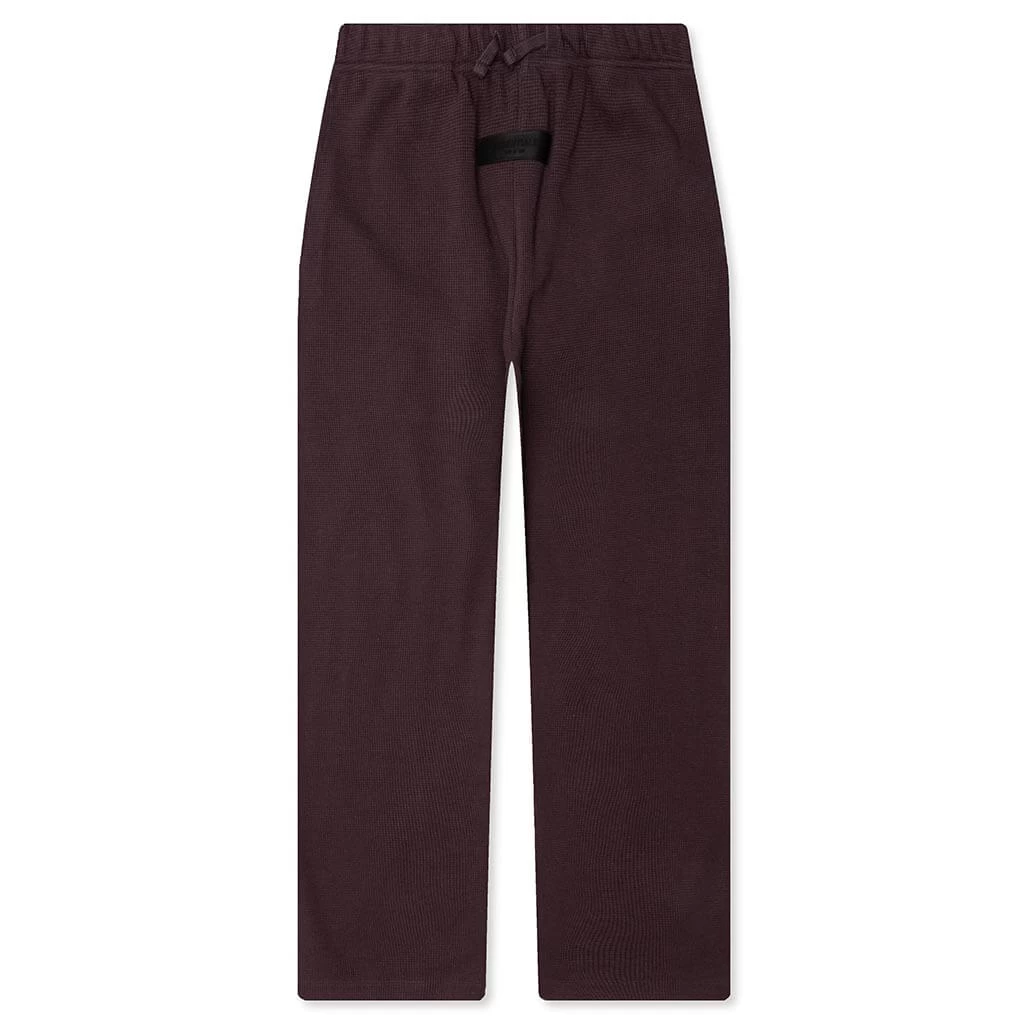 Kid's Relaxed Sweatpant - Plum 1 Kid's Relaxed Sweatpant - Plum