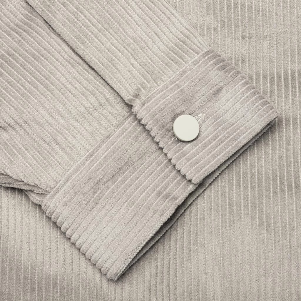 Corduroy Shirt Jacket - Seal 5 Corduroy Shirt Jacket - Seal - Image 5