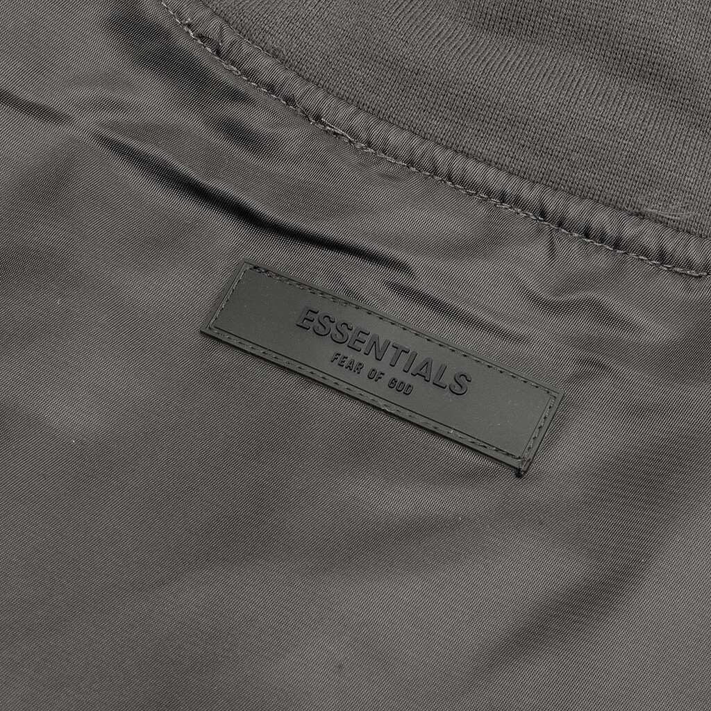 Essentials Half Zip Pullover - Iron 4 Essentials Half Zip Pullover - Iron - Image 4